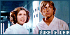 Luke Skywalker and Leia
                        Organa